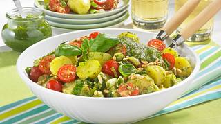 Mediterraner Kartoffelsalat. - Foto: House of Food