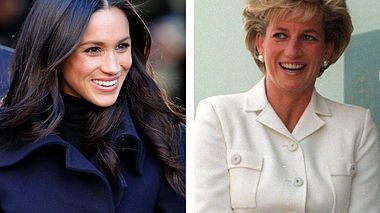 Sind sich Meghan Markle und Diana wirklich so ähnlich? - Foto: Max Mumby/Indigo/Getty Images // Patrick Riviere/Getty Images