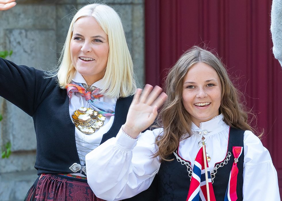 Mette-Marit und Ingrid Alexandra von Norwegen