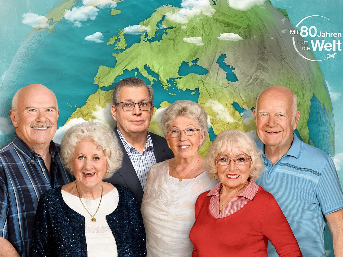 In der Reihe Mit 80 Jahren um die Welt verwirklichen sechs Senioren ihre Träume. In der Reihe Mit 80 Jahren um die Welt verwirklichen sechs Senioren ihre Träume.