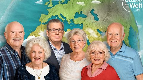In der Reihe Mit 80 Jahren um die Welt verwirklichen sechs Senioren ihre Träume. - Foto: ZDF / Svea Pietschmann / Alpenblick GmbH / KNSK