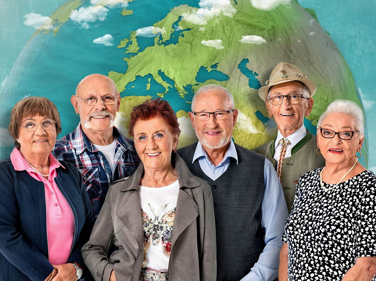 Mit 80 Jahren um die Welt begleitet wieder sechs Senioren auf Reisen.