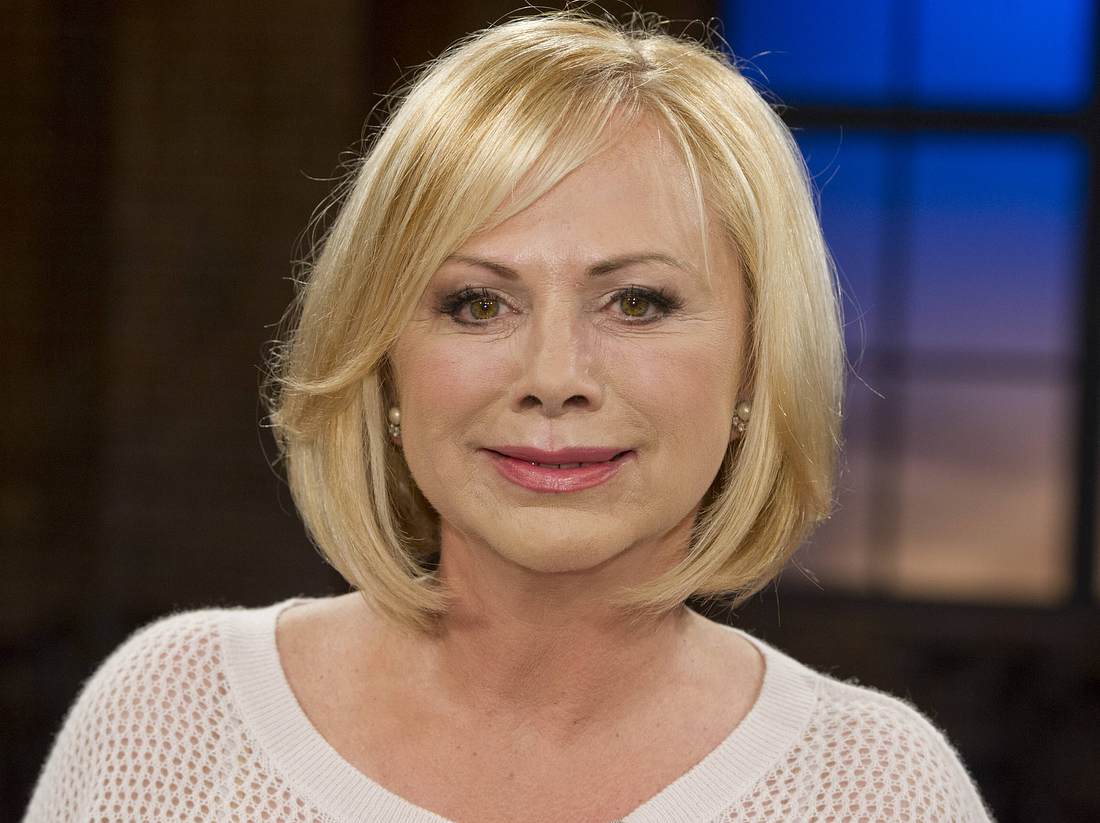 Moderatorin Marijke Amado. TV-Star Marijke Amado