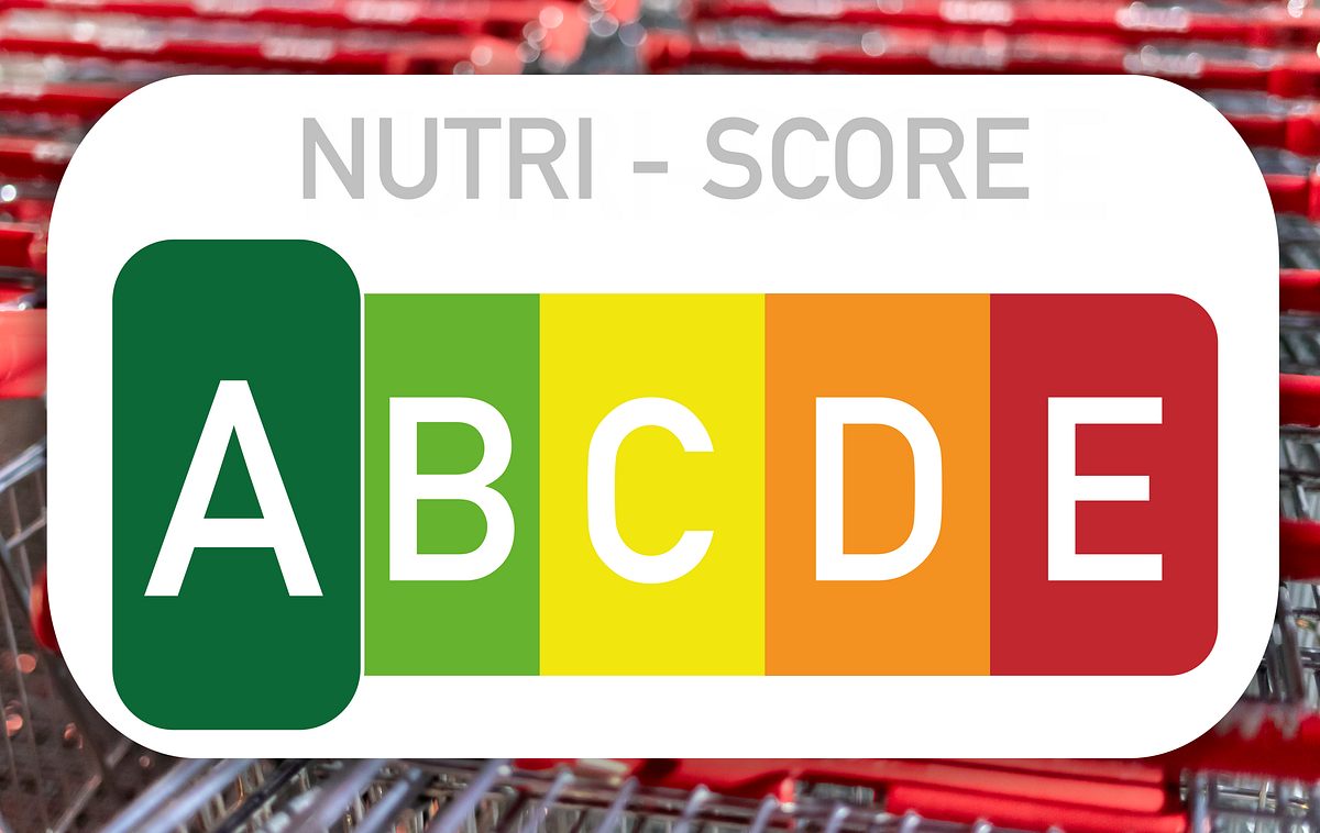 Nutri-Score mit den verschiedenen Farben.