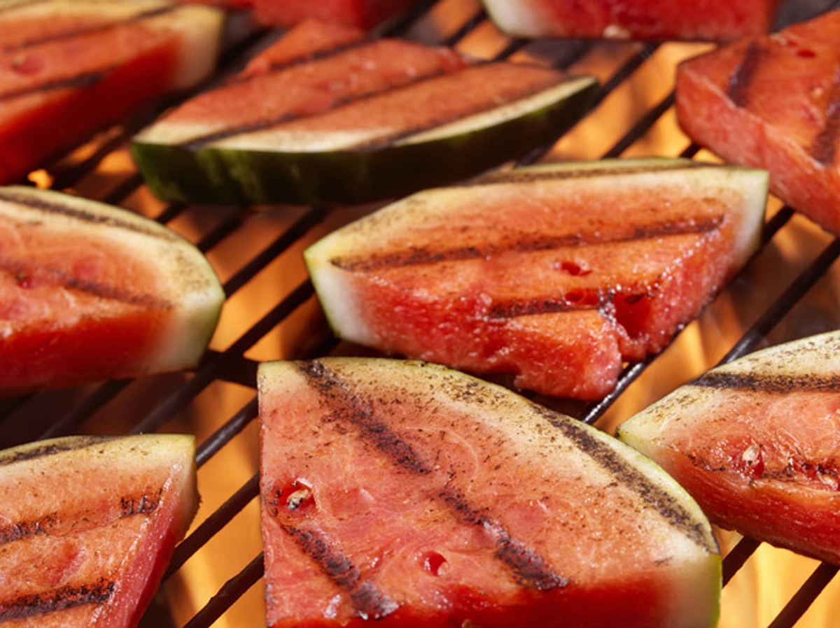 Probieren Sie auf Ihrer Grillparty doch mal gegrillte Wassermelone aus.