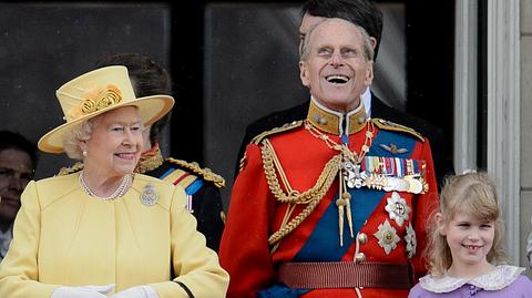 Prinz Philip zusammen mit seiner Enkelin Lady Louise Windsor. - Foto:  LEON NEAL/GettyImages