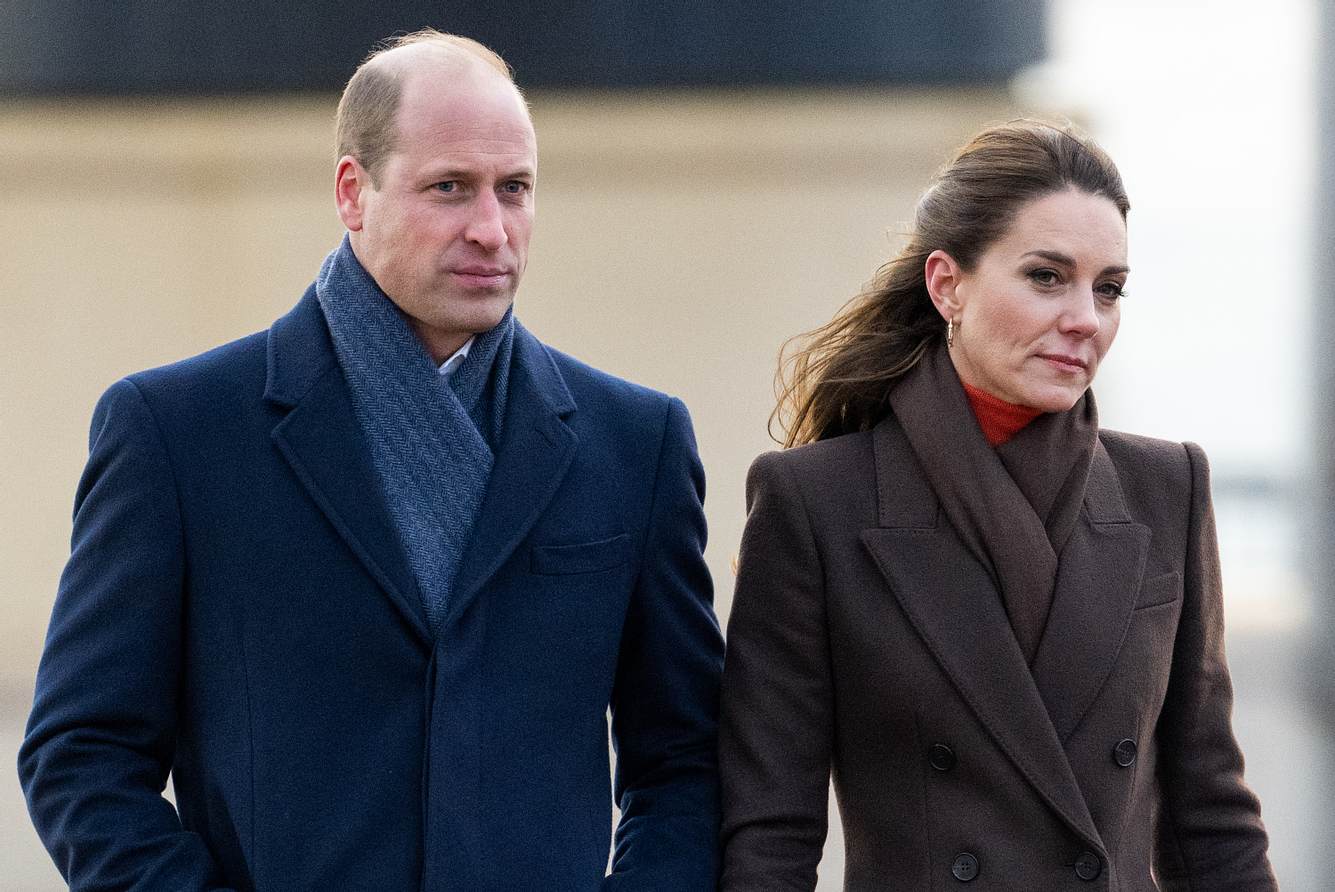 Prinz William und Herzogin Kate im Dezember 2022 in Boston, Massachusetts.