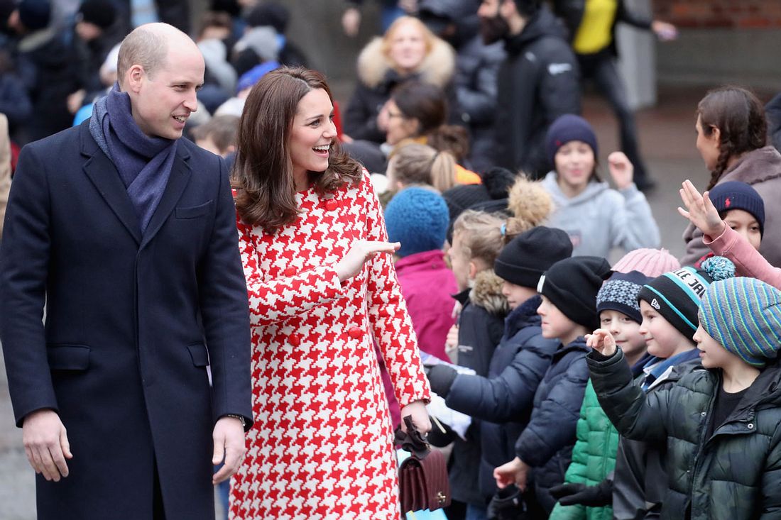 Prinz William und Kate besuchen Schule in Stockholm. Prinz William und Kate besuchen Schule in Stockholm.