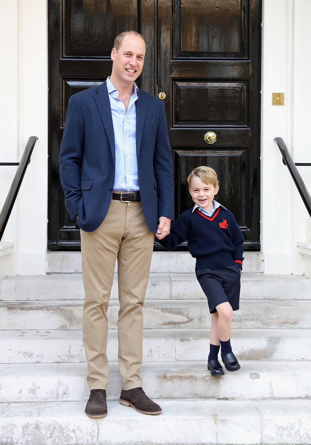 Ein großer Tag für einen kleinen Prinzen: Prinz Georges Einschulung
