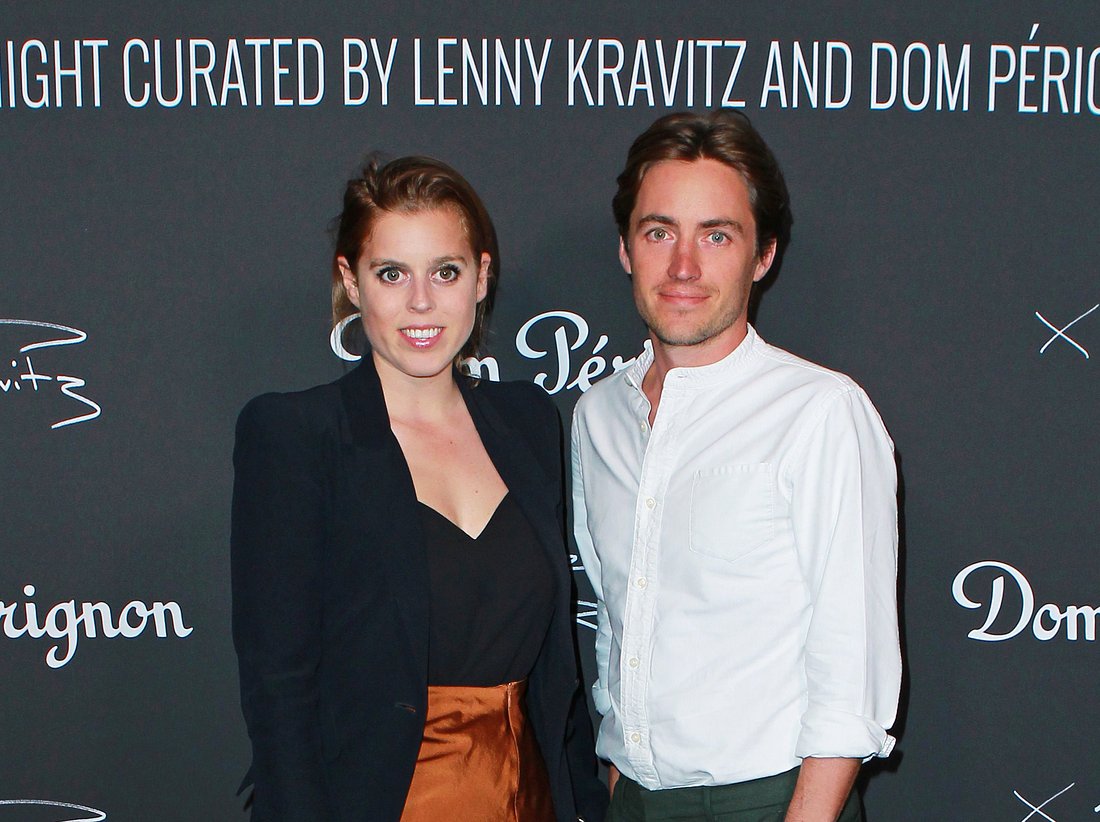 Prinzessin Beatrice und ihr Verlobter Edoardo Mapelli Mozzi. Beatrice und ihr Verlobter Edoardo Mapelli Mozzi.