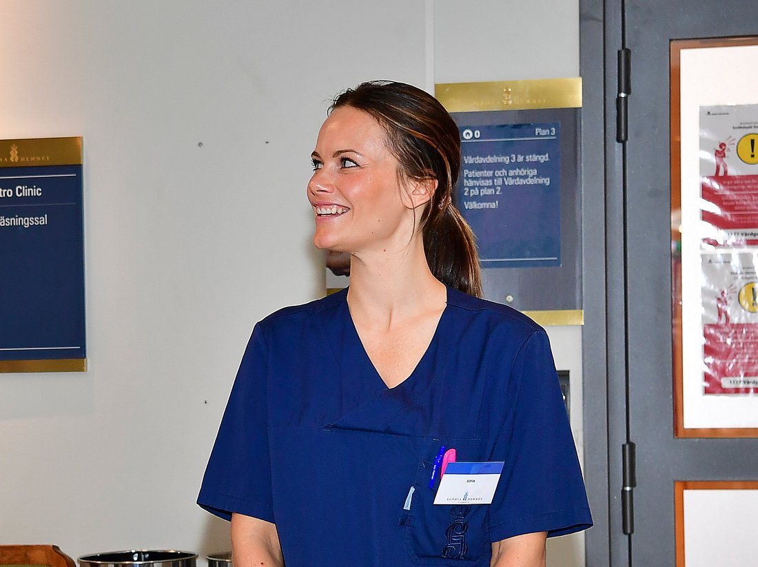 Prinzessin Sofias erster Tag im Stockholmer Krankenhaus. Prinzessin Sofias erster Tag im Stockholmer Krankenhaus.