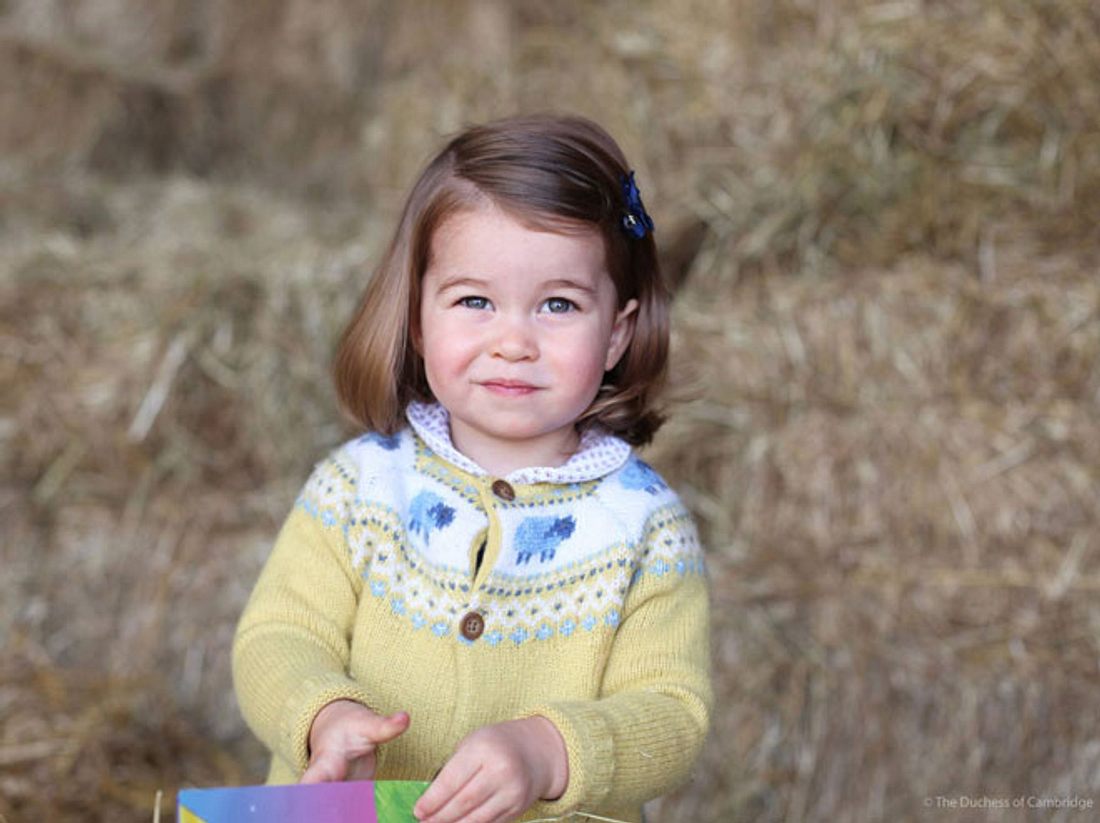 Prinzessin Charlotte feiert ihren zweiten Geburtstag. 