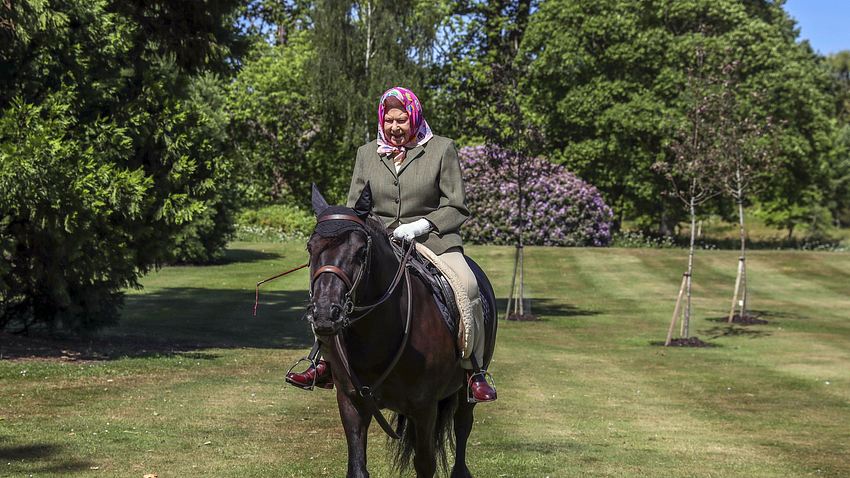 Queen Elisabeth II. auf hoch zu Ross. - Foto: Steve Parsons - WPA Pool/Getty Images