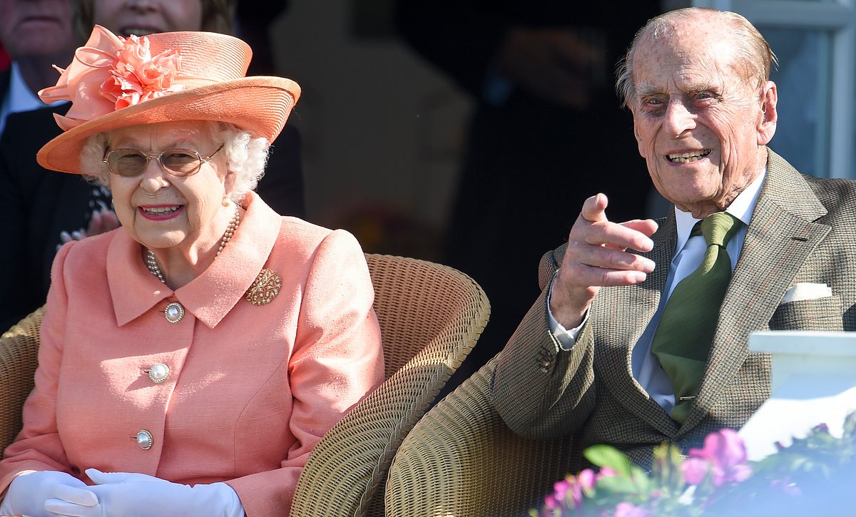 Queen Elizabetg und Prinz Philip im Jahr 2018