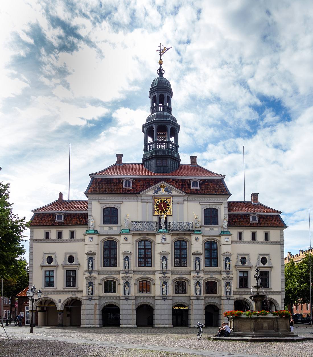 Rathaus in Lüneburg.