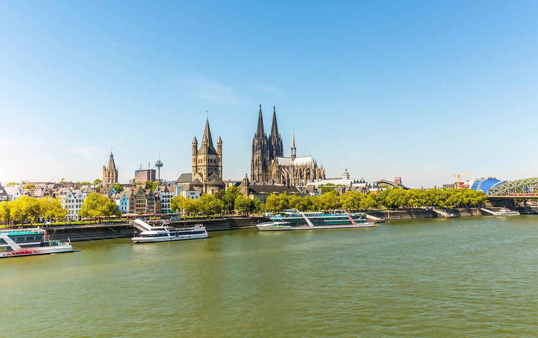 Blick auf den Kölner Dom Blick auf den Kölner Dom