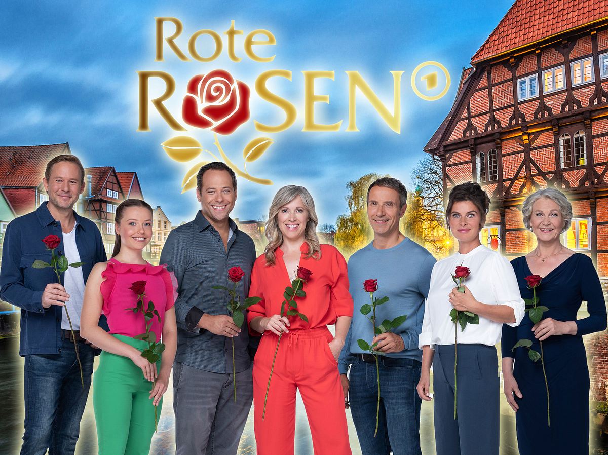 Der Hauptcast der 19. Staffel 'Rote Rosen'.