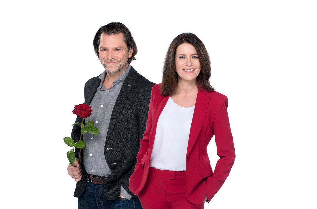 Traumpaar der 14. Staffel Rote Rosen: Helen Fries und Peer Junker.