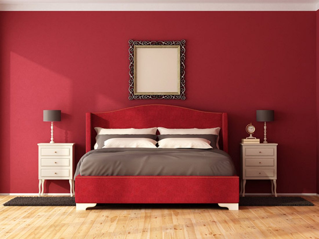 Eine rote Wand setzt Signale.