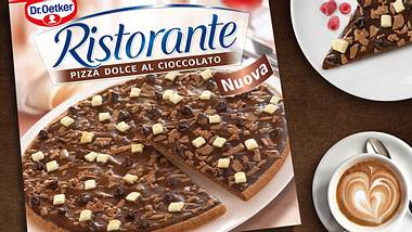 Schokopizza von Dr. Oetker - Foto: PR Dr. Oetker Ristorante Dolce al Cioccolato