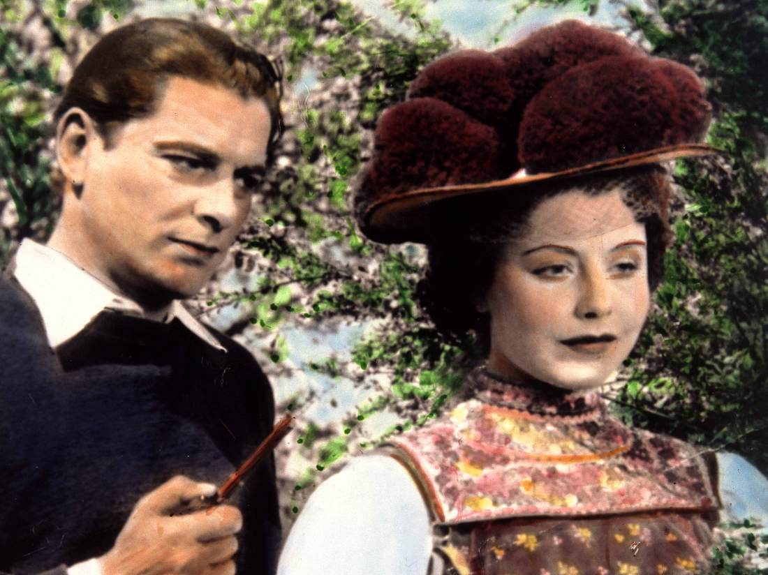 Sonja Ziemann mit Rudolf Prack in 'Das Schwarzwaldmädel'. Sonja Ziemann mit Rudolf Prack in 'Das Schwarzwaldmädel'.