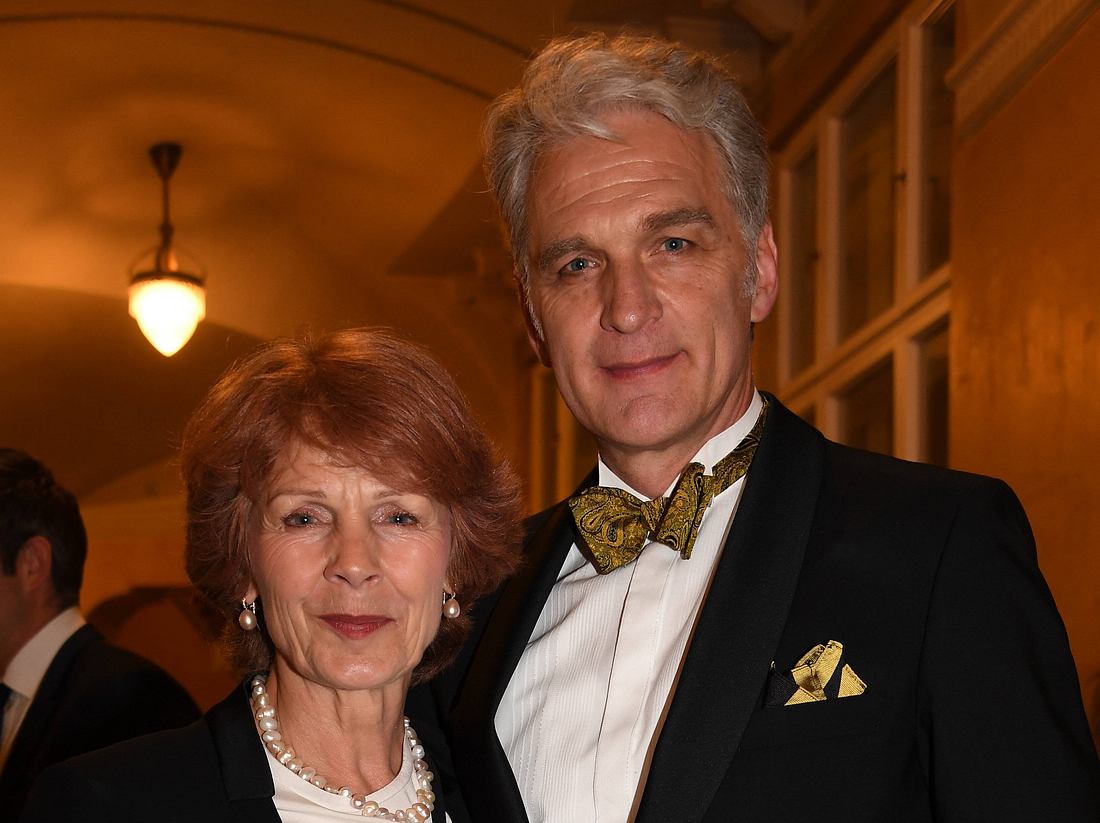 Gehen gemeinsam durch dick und dünn: Walter Sittler und seine Sigrid. Gehen gemeinsam durch dick und dünn: Walter Sittler und seine Sigrid.