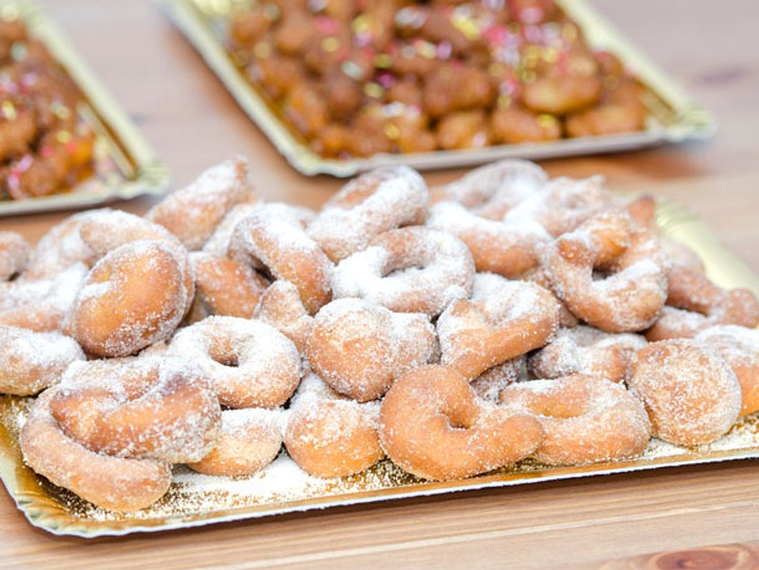 An Silvester können Sie mit süßen Snacks auftrumpfen. An Silvester können Sie mit süßen Snacks auftrumpfen.