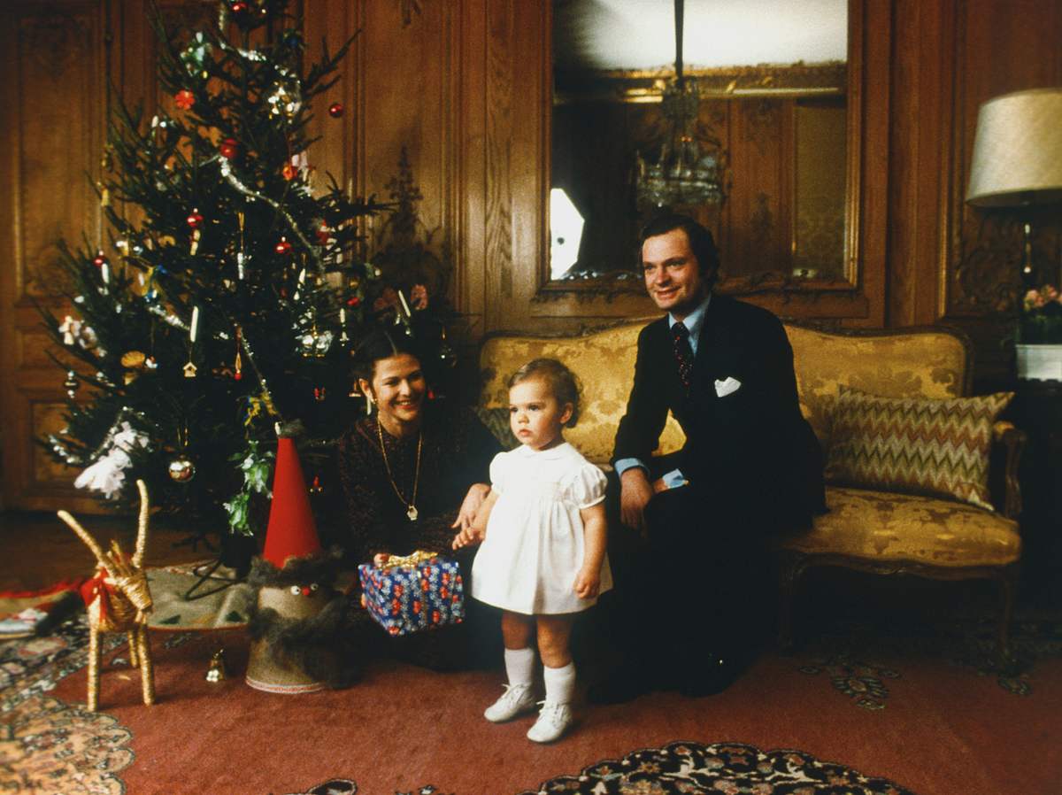 Königin Silvia und König Carl Gustaf feiern Weihnachten mit ihrer Tochter Victoria.