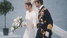 Die Hochzeit von Königin Silvia und König Carl Gustaf. - Foto: Keystone / Getty Images