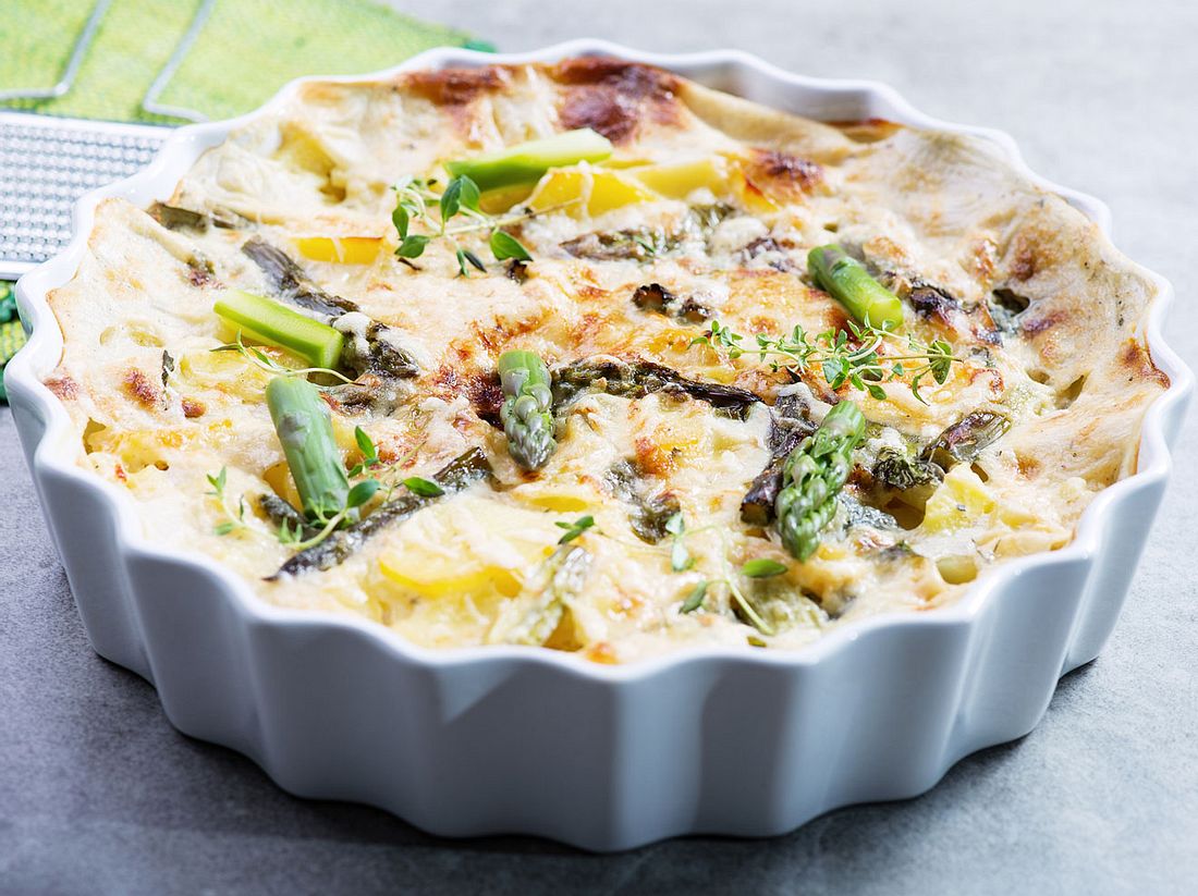 Leckeres Rezept für Spargelauflauf Leckeres Rezept für Spargelauflauf