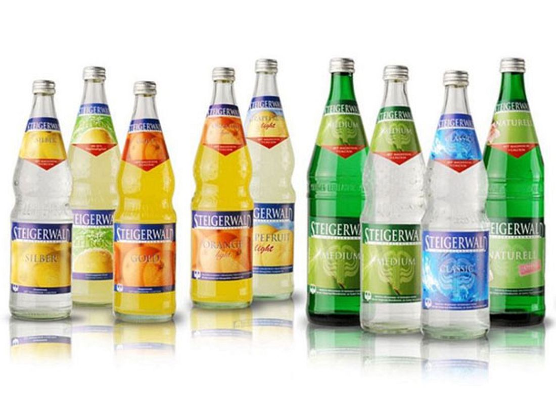 Mineralwasser und Limonade der Steigerwald Mineralbrunnen GmbH werden zurückgerufen.