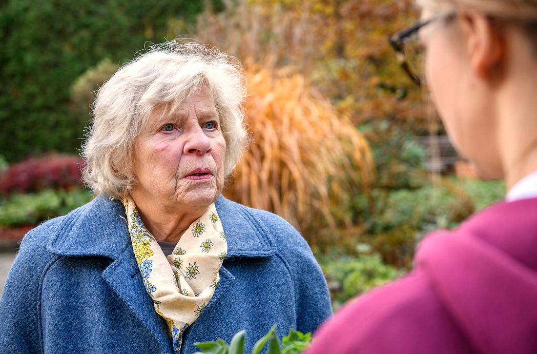 Christiane Blumhoff als Anna Lindbergh bei 'Sturm der Liebe'. Christiane Blumhoff als Anna Lindbergh bei 'Sturm der Liebe'.
