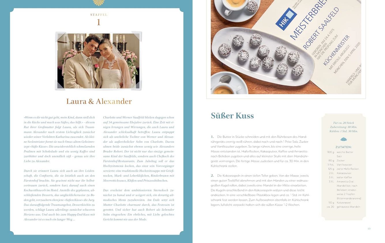 Rezepte zum Verlieben Sturm der Liebe Kochbuch