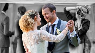 Franzi und Tim während ihres Hochzeitstanzes bei Sturm der Liebe. - Foto: ARD/Christof Arnold