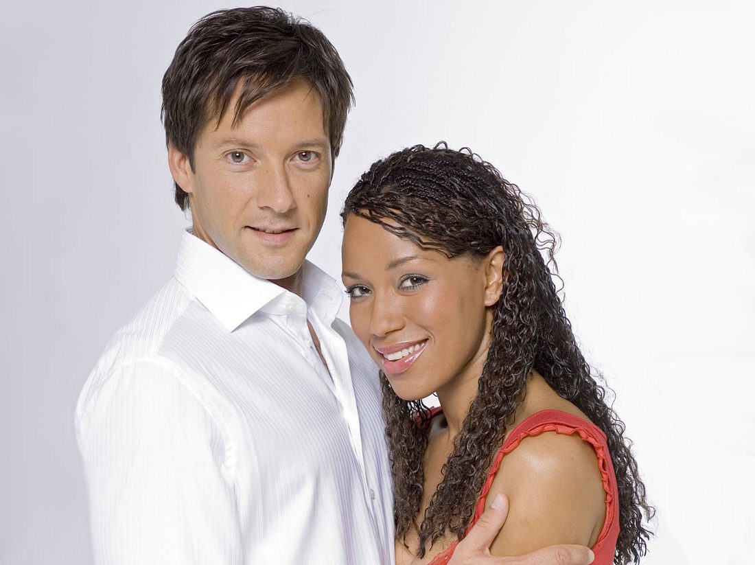 In Staffel 3 von 'Sturm der Liebe' kamen Gregor und Samia Bergmeister zusammen.