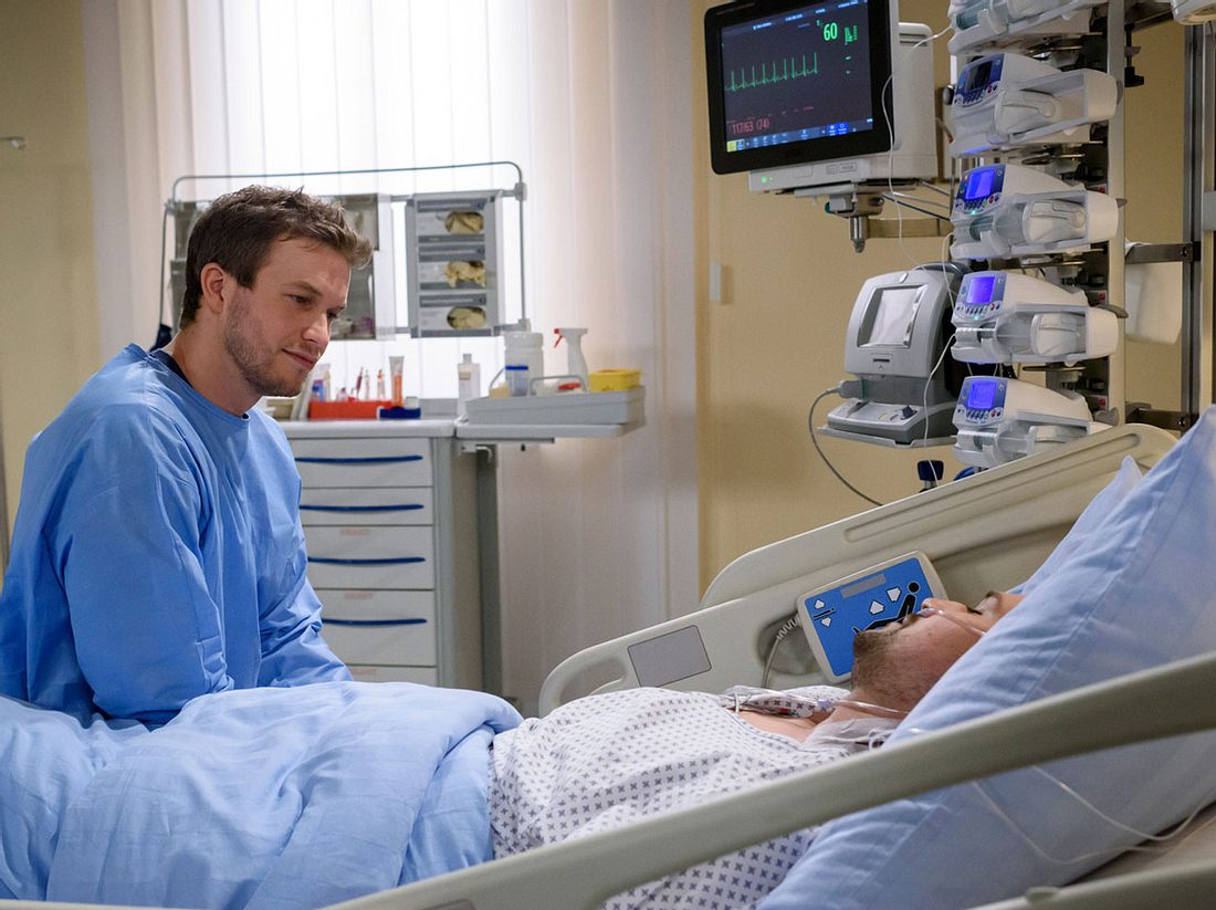 Sturm der Liebe Boris und Tobias im Krankenhaus Sturm der Liebe Boris und Tobias im Krankenhaus