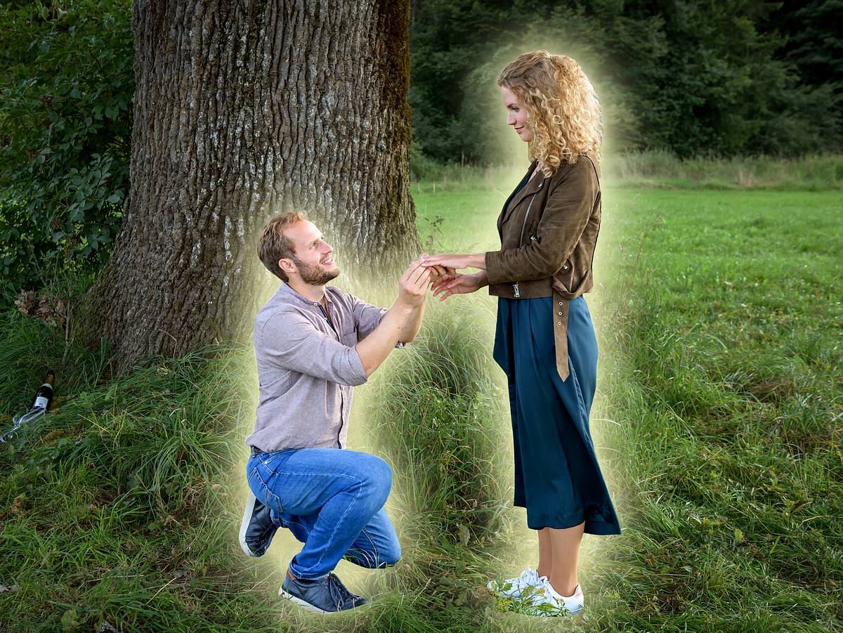Bei 'Sturm der Liebe' macht Florian Maja einen Heiratsantrag.