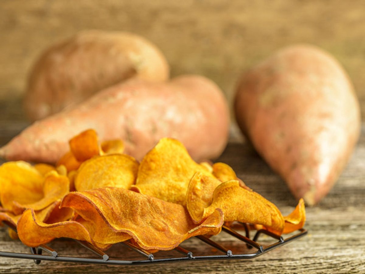 Süßkartoffel-Chips selber machen