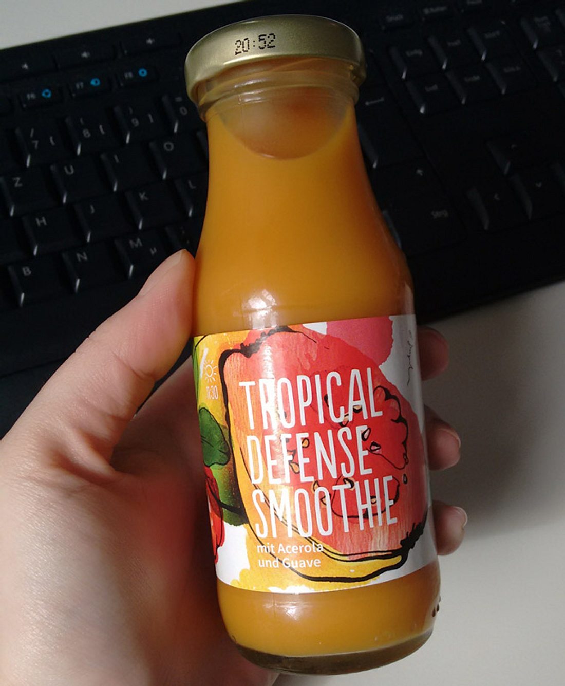 Der Tropical Defense Smoothie der Immune Plus Box von UpGreatLife. Der Tropical Defense Smoothie der Immune Plus Box von UpGreatLife.