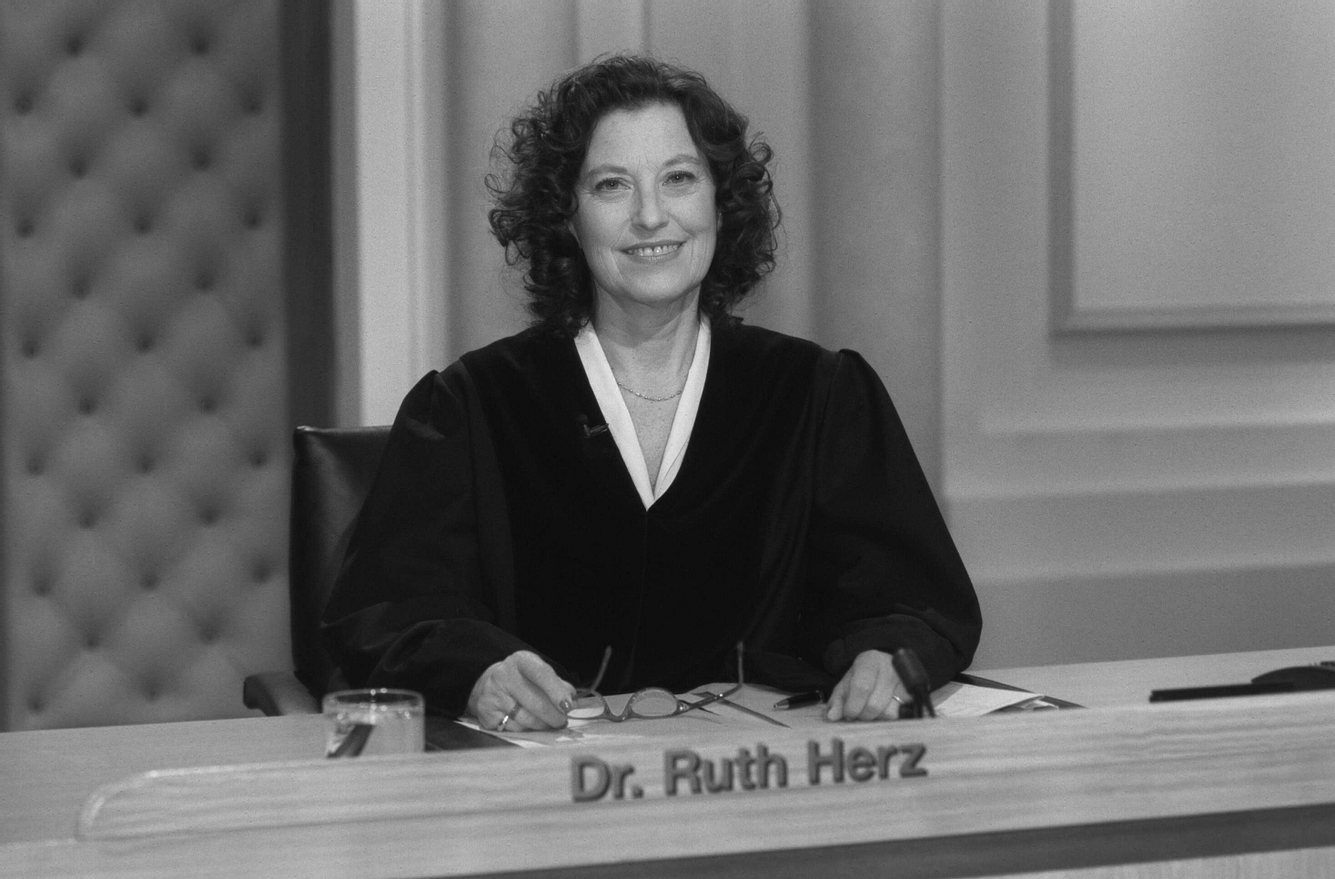 TV-Richterin Ruth Herz verstorben