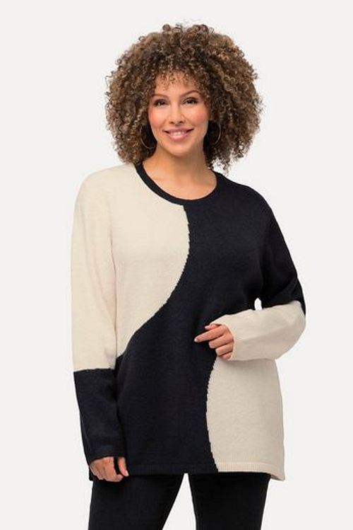 Ulla Popken Colorblocking Strickpullover 