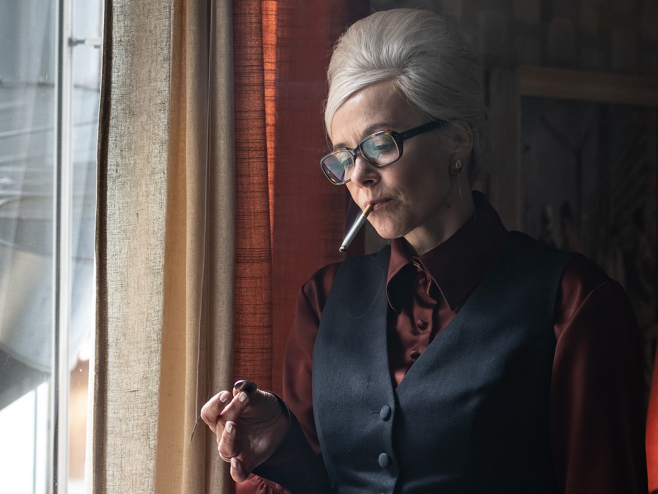 Katja Riemann als Christel Wolf in 'Unsere wunderbaren Jahre'