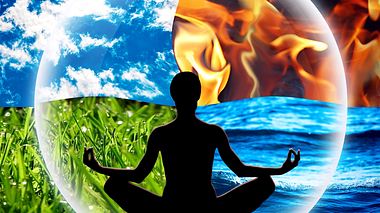 Die vier Elemente Feuer, Wasser, Luft und Erde können wir für unsere Gesundheit nutzen. - Foto: Zuberka / iStock