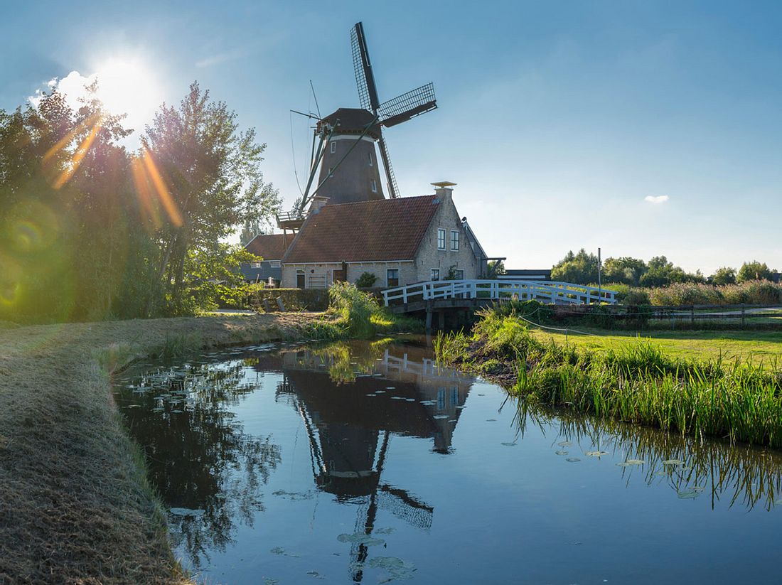 Windmühle in Nordholland