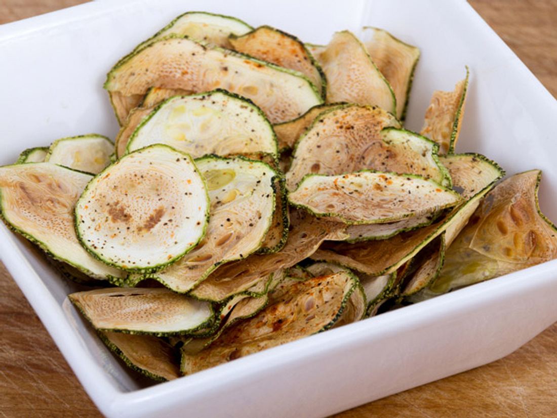 Zucchini Chips selber machen Zucchini Chips selber machen